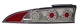 95-99 Mitsubishi Eclipse 3 Pcs LED Altezza Tail Lights Chrome (1 Pair)
