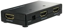 Vivo Branded Powered 2 Port HDMI Switch Box Splitter suitable for Playstation 3 (PS3) / Xbox 360 / HD DVD Player / SKY HD Box / Virgin Media TV / Nintendo Wii Games Console / Blu-Ray