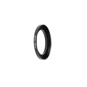 Fotodiox Metal Step Up Ring, Anodized Black Metal 37mm-46mm, 37-46 mm