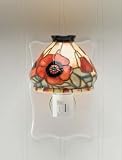 Red Poppy Floral Night Light