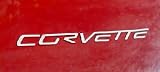 C6 Corvette Rear Stainless Steel Inserts - Letters