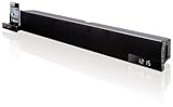 iLive 2.1 Channel Speaker Bar with Dock for iPhone and iPod (Black)