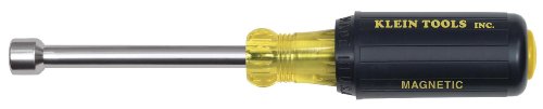Klein Tools 630-5/16M 5/16-Inch Magnetic Tip Nut Driver with 3-Inch Hollow Shank