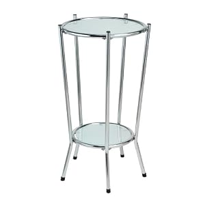 Buy Adesso Cosmopolitan Tall Pedestal Table, Steel now!