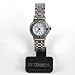 St. Moritz SMX III womens dressy dive watch: White face with stainless steel bracelet