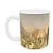 A Frank Encampment in the Desert of Mount Sinai, 1842, 1856 (w/c & gouache over pencil on paper) by John Frederick Lewis - Mug - Standard Size