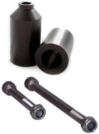 ENVY ALUMINUM PEGS FOR SCOOTERS WITH FREE AXLE BLACK