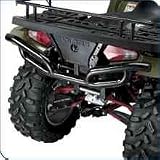 New Genuine Polaris ATV Accessories / 2005-08 Sportsman Integrated Fit Rear Double Tube Bumper / Black Wrinkle / pt # 2875174-418