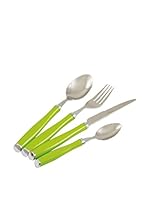 Galileo Cubertería 24 Piezas Rumba Verde