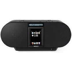 Sony ZSS4IP CD Boombox with iPod Dock and iPhone (Black)