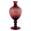 Glass Vase - Deep Magenta (15.5")
