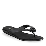 IMAGE OF Aerosoles Women's Branchlet Thong Sandal,Black,8 M US