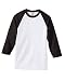 Anvil Youth 6.1 oz. Cotton 3/4 Sleeve Raglan Baseball Jersey