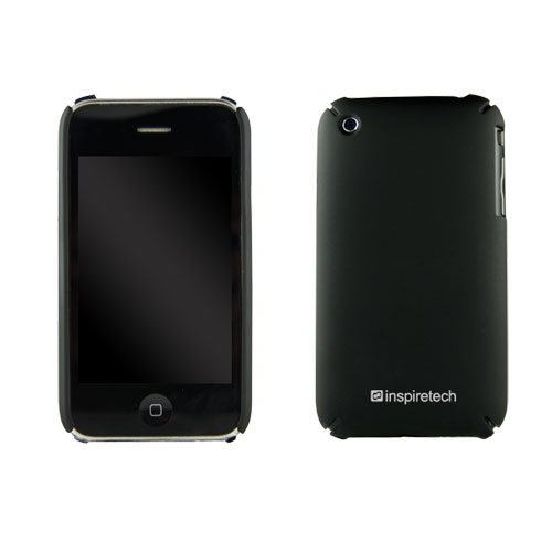 inspiretech Apple iPhone 3G Slim Fit Case, Polycarbonate (Black)