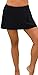 Beach Belle Women's Plus Size Black Skirt
