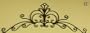 58" Tuscan Wrought Iron Wall Grille Headboard Grill Door Topper Pediment