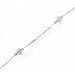 Signature10'' Diamond Cut Bead Rollo Anklet
