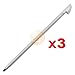 (3 Pack) For Palm Treo 650 Metal Stylus Replacement