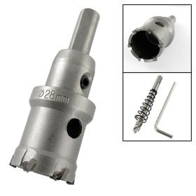 Drilling Tool 28MM Hole Saw Twist Drill Bit Hex Wrench