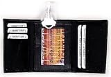 Mens Leather Simple Tri-fold Wallet from Marshal Style - 1145