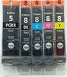 Genuine Canon 5 Ink Cartridge Set for IP4200 IP4300 IP5200 MP500 MP530 MP800 MP830 MP950 MP960 with Chip sold by Bestsource Officesupplies
