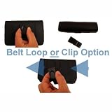 Horizontal Leather Case with Belt Clip/Loop for the Toshiba G900