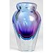 Handmade Multi-Color Art Glass Vase E64