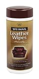 Weiman Leather Wipes, 30-Count Jars (Pack of 4)