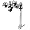 Kuat Alpha 3-Bicycle Hitch Rack