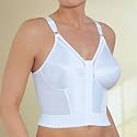 Glamorise Front Close Posture Back Support Longline Bra Style 2260