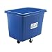 Office Products : 104-Gallon Mobile Bulk Paper Collection Truck, Recycle Blue Plastic