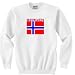 Bergen, Norway Flag Tee Sweatshirt