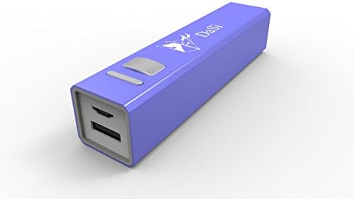 Apple and Samsung External Battery Pack Rechargeable 2600 mAh Lithium Ion Portable Phone Charger - Great Corporate Gift! (Royal Blue)