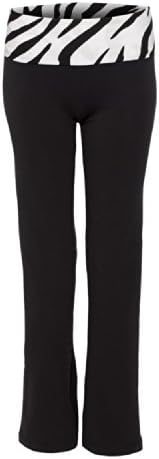 Boxercraft Ladies' Practice Yoga Pants S16-X-Large-Black-Zebra