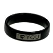 Acrylic Ring I Love You Width: 5mm