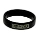 Acrylic Ring I Love You Width: 5mm