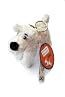 SNOWY PLUSH KEY RING FROM THE ADVENTURES OF TINTIN