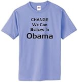 CHANGE We Can Believe Obama Cotton T-Shirt (32 Colors)