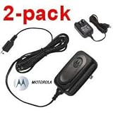 2 Pack of ORIGINAL OEM TRAVEL CHARGER FOR MOTOROLA RAZR V3 V3c V3x V3i PHONES - SPN5185A