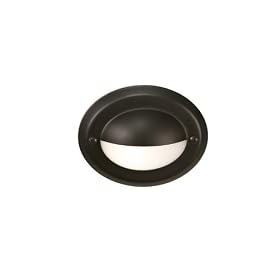 Highpoint Deck Lighting HP-761R-MBK Estes 12-Volt Recessed Outdoor Deck and Step Light... by Highpoint Deck Lighting