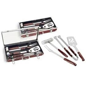 Picnic Time 867-00505 Fuego Barbecue Tool Set 4-pc. by Picnic Time