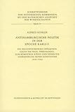 Produkt-Bild: Antihabsburgische Politik in der Epoche Karls V