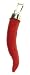 Coral Horn Charm Pendant Italian Natural Mediterranean Coral Sterling Silver Bale