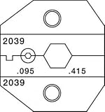 Paladin 2039 RG8/11/213/216 Die, CrimpALL®/8000 & 1300 Series Crimper