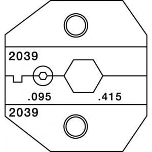 Paladin Tools 2039 RG8 11 213 216 Die For CrimpALL 8000 and 1300 Series by Paladin Tools