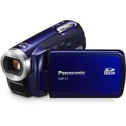 PANASONIC SDR-S7 Camcorder - blue