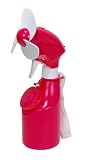 O2-COOL  Hand held Mistig Fan (batteries not included) pink,