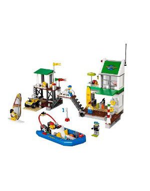 LEGO City Harbour Marina 4644