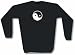 Ying Yang Symbol logo Men's Sweat Shirt in 2 colors Small thru 3XL