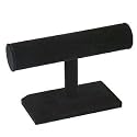 Black Jewelry Display T-Bar For Bracelets